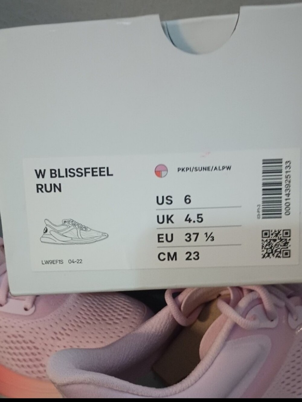 lululemon athletica Pink and Coral Womens Running Sneakers - Picture 3 of 10